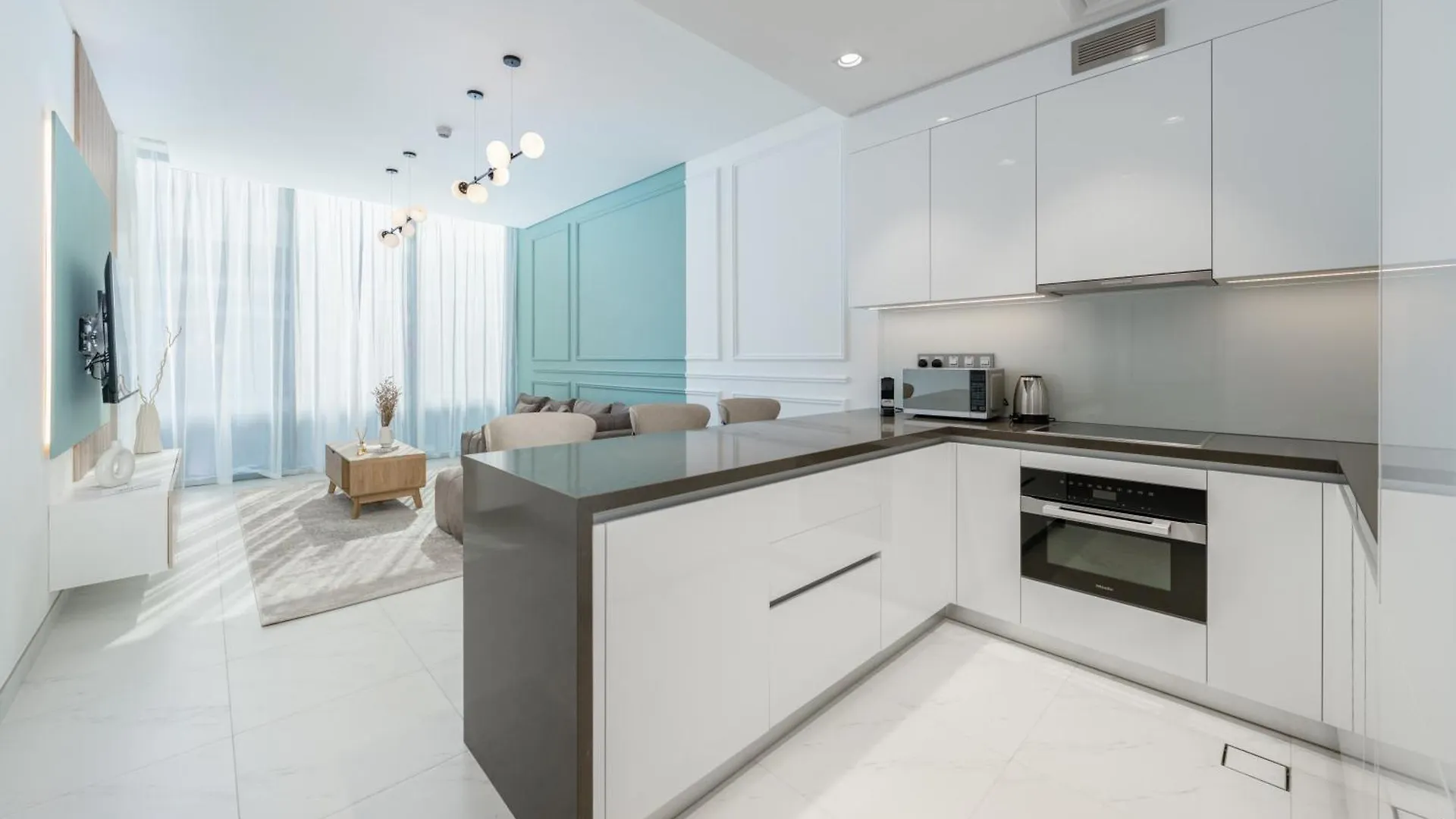 Dar Alsalam - Modern Comforts In Dubai District One Residence 29 Apartment
